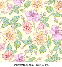 Seamless floral pattern