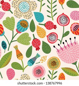 Seamless floral pattern