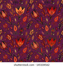 Seamless floral pattern