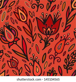 Seamless floral pattern