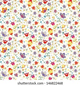 Seamless floral pattern