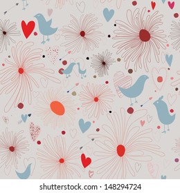Seamless floral pattern