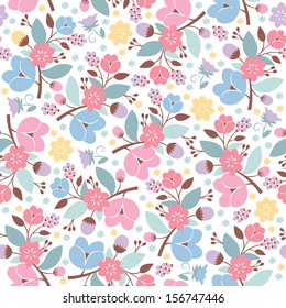 seamless floral pattern