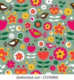 seamless floral pattern