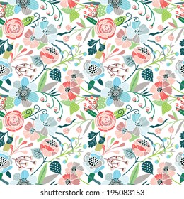 Seamless floral pattern