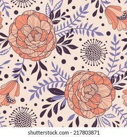 Seamless floral pattern