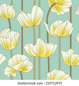 Seamless Floral Pattern.