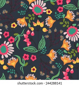 seamless floral pattern 