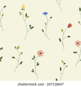 Seamless floral pattern
