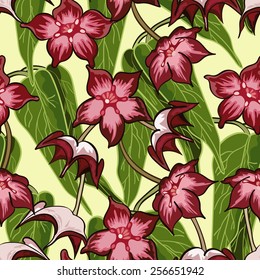 Seamless  floral pattern