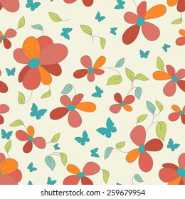 seamless floral pattern