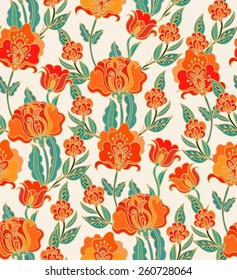 Seamless floral pattern