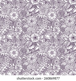 Seamless floral pattern 