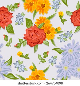 seamless floral pattern