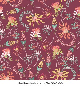 seamless floral pattern