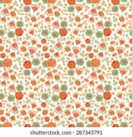 Seamless floral pattern