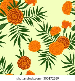 Seamless floral pattern.