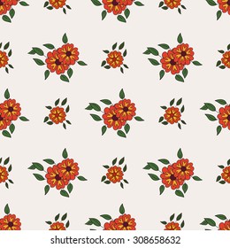 Seamless floral pattern.