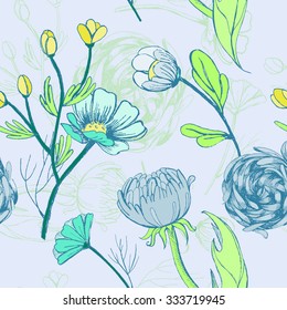 Seamless floral pattern
