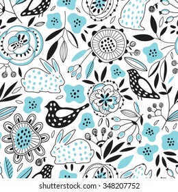 Seamless floral pattern