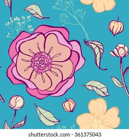 Seamless floral pattern
