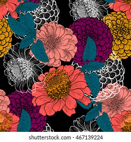 Seamless floral pattern 