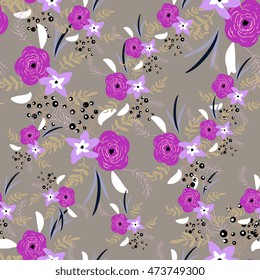 Seamless floral pattern