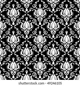Seamless floral pattern.