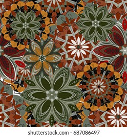 Seamless floral pattern.