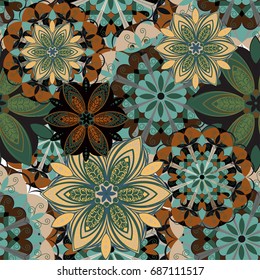 Seamless floral pattern.