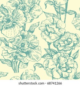 Seamless floral pattern