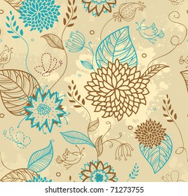 Seamless floral pattern