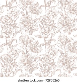 	Seamless floral pattern