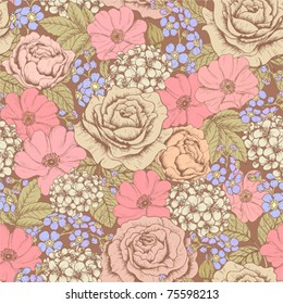 Seamless floral pattern