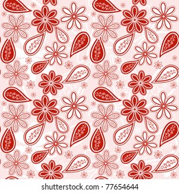 	Seamless floral pattern