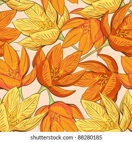 Seamless floral pattern
