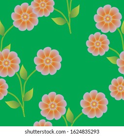 Seamless Floral Pattern able to print for cloths, tablecloths, blanket, shirts, dresses, posters, papers.