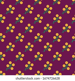 Seamless Floral Pattern able to print for cloths, tablecloths, blanket, shirts, dresses, posters, papers.