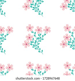 Seamless Floral Pattern able to print for cloths, tablecloths, blanket, shirts, dresses, posters, papers.