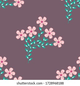 Patrón floral sin soldadura capaz de imprimir para paños, manteles, mantas, camisas, vestidos, carteles, papeles.