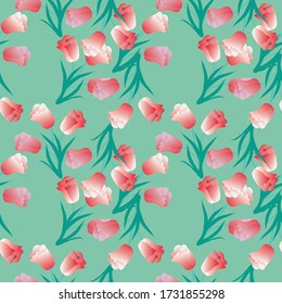 Patrón floral sin soldadura capaz de imprimir para paños, manteles, mantas, camisas, vestidos, carteles, papeles.