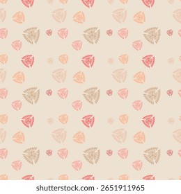 seamless floral pattern abstract background for fabric surface design packaging vector illustration