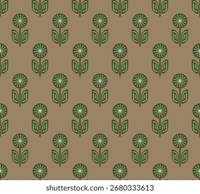 seamless floral pattern abstract background for fabric surface design packaging vector illustration