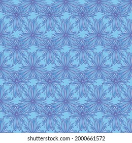 Seamless floral pattern. Abstract decorative vector background. Colorful design for wallpaper, textile, stationery, scrapbook.