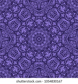 Seamless floral pattern. Abstract design for wallpaper, textile print, interior design. Vector