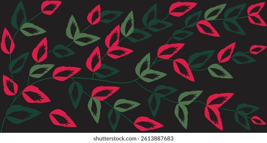 Seamless Floral Pattern. Abstract Floral Pattern design. Colorful floral pattern for Textile, Fabric, Wallpaper, Wrapping and all prints. Vector illustrator pattern. 