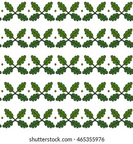 Seamless Floral Pattern. Abstract Design Pattern with leaves.