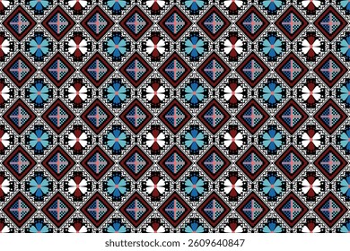 Seamless floral pattern, Abstract Seamless geometric floral pattern on grey background, Dotted vertical stripe pattern ,Ethnic floral seamless, Flowers ethnic pattern