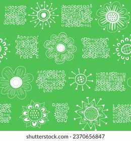 Seamless floral pattern. Abstract ornamental background.