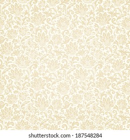 Seamless floral pattern. Abstract texture with flowers. Vector background.